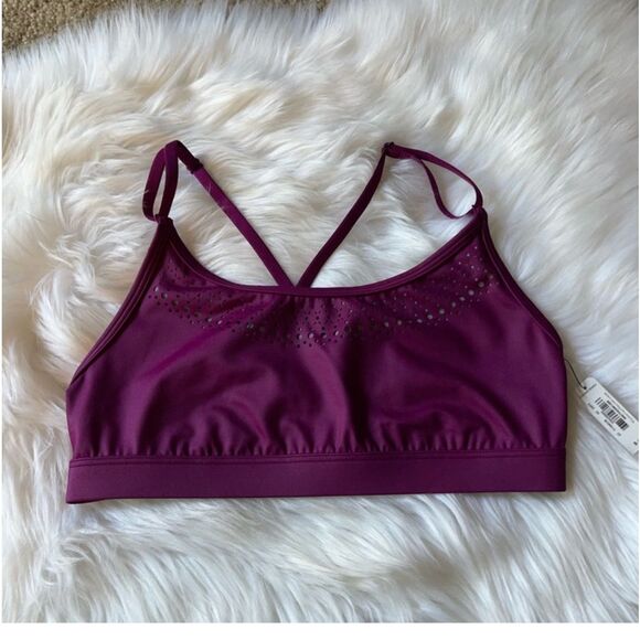 Victoria’s Secret VSX Sport Bra Wire free Unlined Shiny. Size Small. NWT - Picture 10 of 13